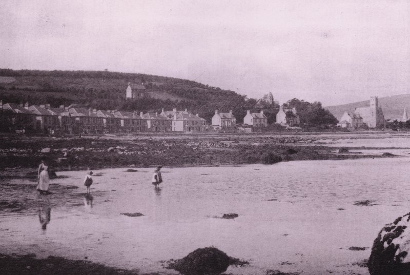 Parada Morska, Rothesay (zdjęcie czarno-białe) autorstwa English Photographer