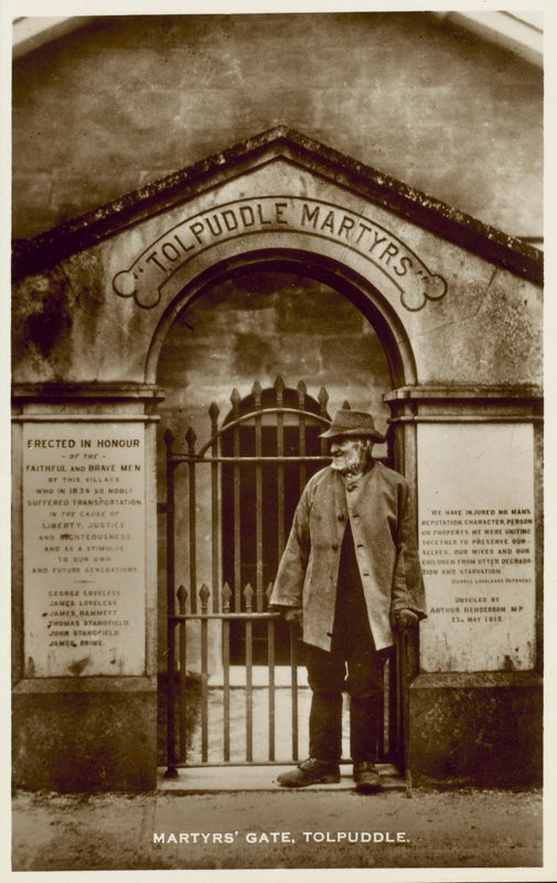 Brama Męczenników, Tolpuddle autorstwa English Photographer