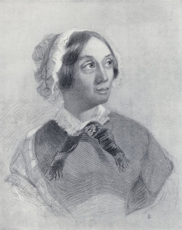 Mary Howitt (zdjęcie czarno-białe) autorstwa English Photographer