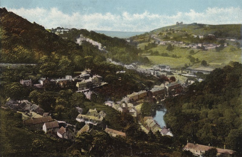 Matlock Bath, widok ogólny autorstwa English Photographer