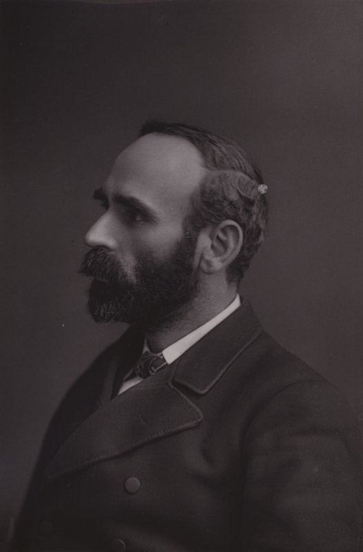 Michael Davitt, irlandzki działacz republikański i polityk autorstwa English Photographer