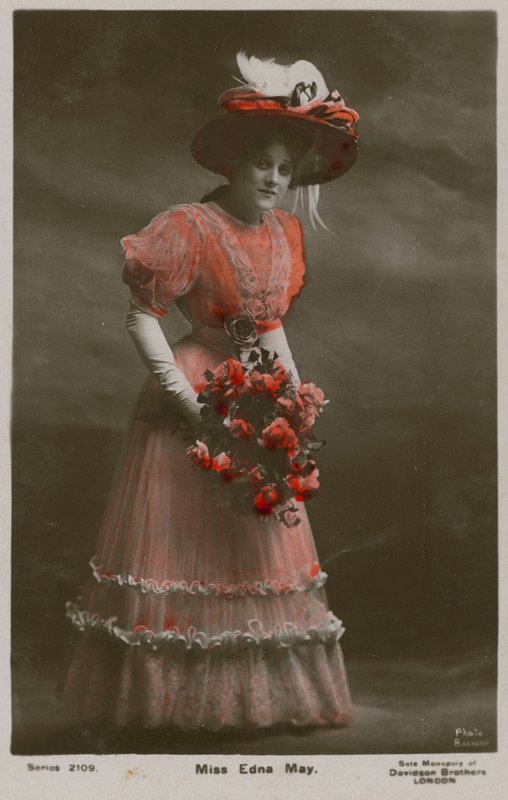 Pani Edna May autorstwa English Photographer