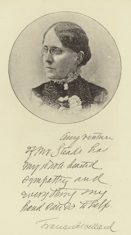 Panna Frances E Willard autorstwa English Photographer