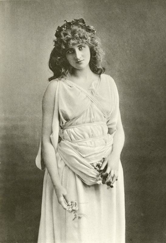 Miss Mary Anderson jako Perdita (grawiura) autorstwa English Photographer