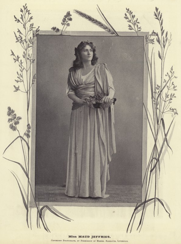 Panna Maud Jeffries autorstwa English Photographer