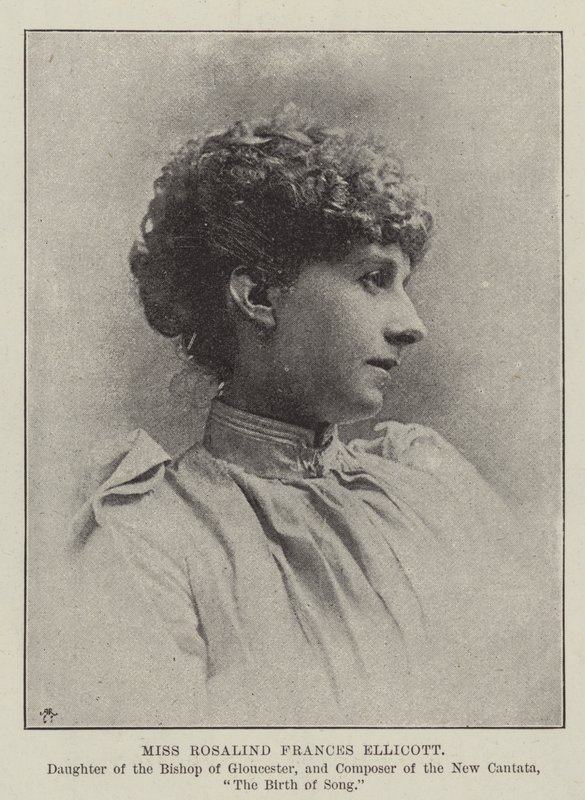 Panna Rosalind Frances Ellicott autorstwa English Photographer
