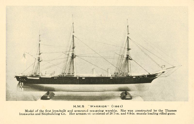 Model HMS Warrior autorstwa English Photographer