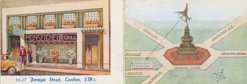 Monseigneur Grill, 16-17 Jermyn Street, Londyn SW1 autorstwa English Photographer