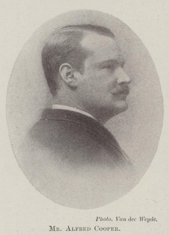 pan Alfred Cooper autorstwa English Photographer