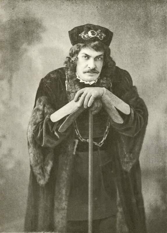 Pan Arthur Bourchier jako Jaques (Grawerowanie) autorstwa English Photographer