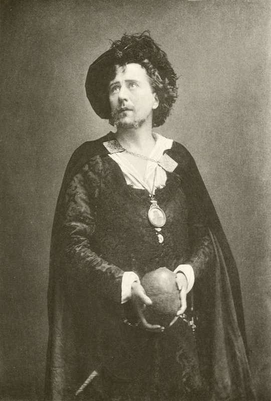 Pan Beerbohm Drzewo jako Hamlet (grawiura) autorstwa English Photographer
