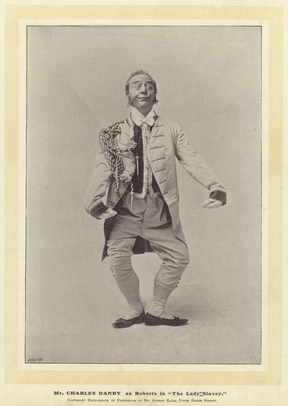Pan Charles Danby jako Roberts w Lady Slavey autorstwa English Photographer