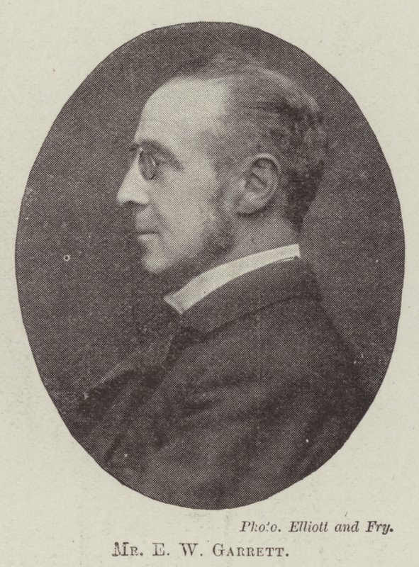 Pan E.W. Garrett autorstwa English Photographer