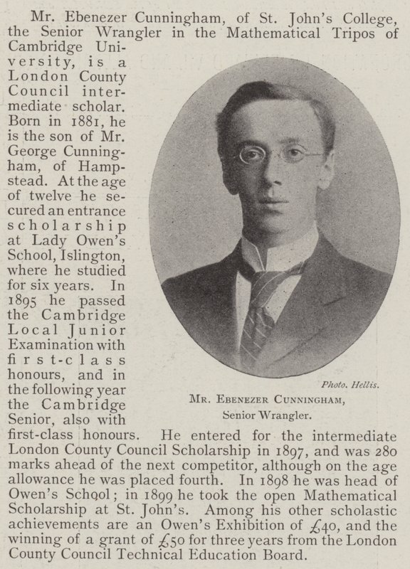 Pan Ebenezer Cunningham, starszy wrangler autorstwa English Photographer