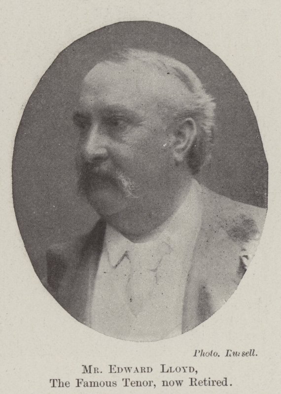 Pan Edward Lloyd, Słynny Tenor, obecnie na emeryturze autorstwa English Photographer