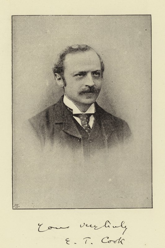 Pan Edward T Cook autorstwa English Photographer