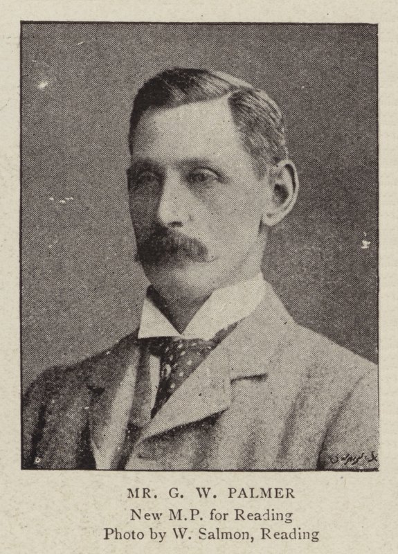 Pan G W Palmer autorstwa English Photographer
