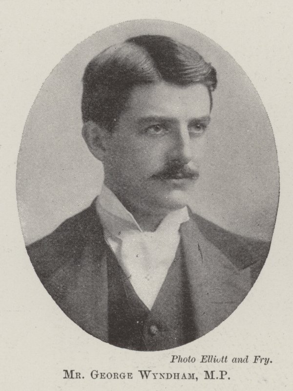 Pan George Wyndham, poseł autorstwa English Photographer