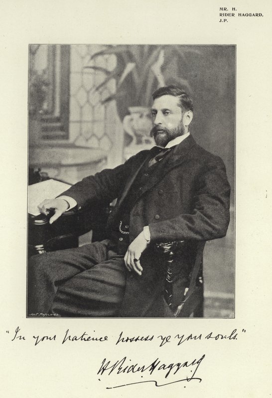 Pan H Rider Haggard, JP autorstwa English Photographer