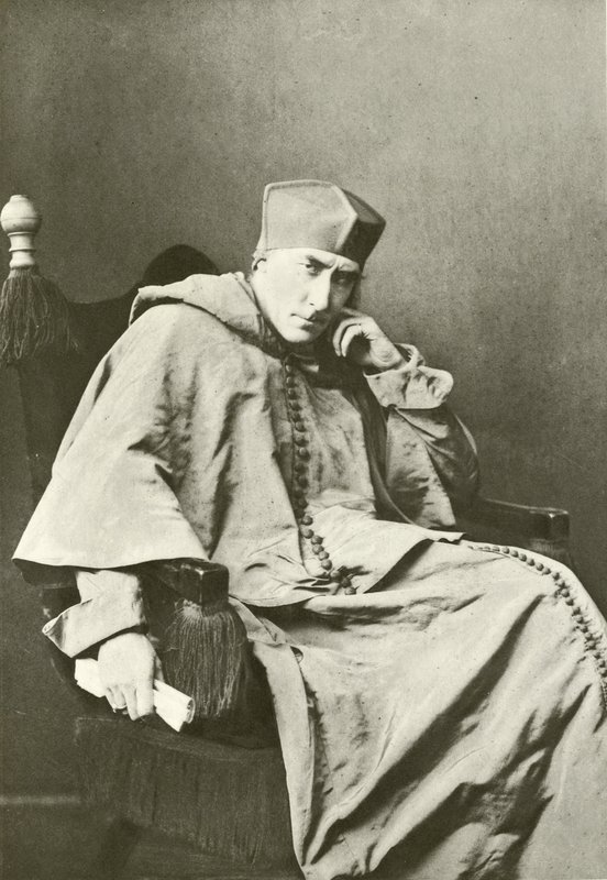 Pan Henry Irving jako kardynał Wolsey (wklęsłodruk) autorstwa English Photographer