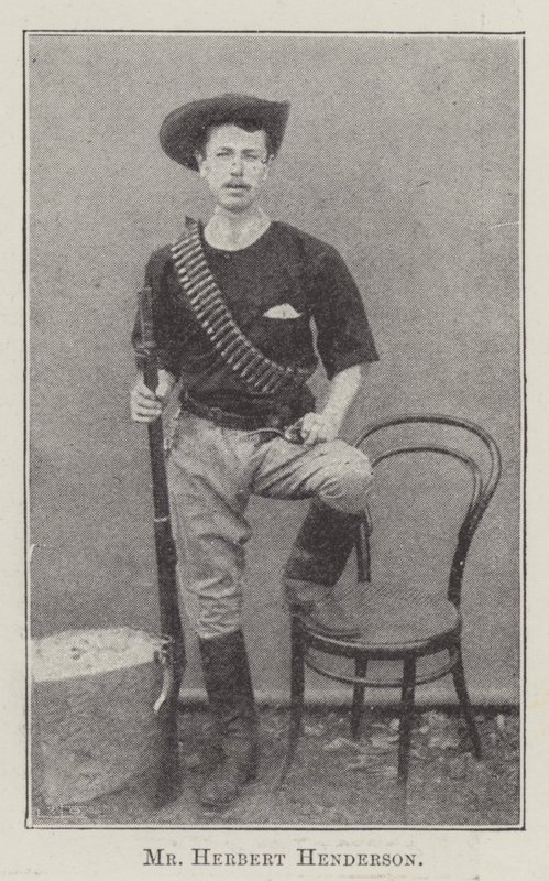 Pan Herbert Henderson autorstwa English Photographer