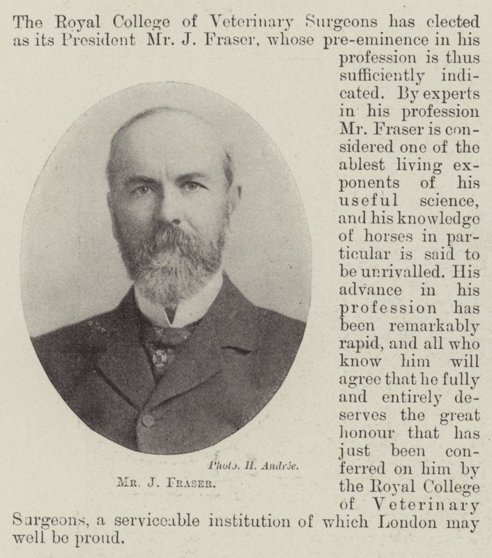 Pan J. Fraser autorstwa English Photographer
