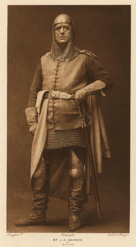 Pan JH Barnes jako William autorstwa English Photographer
