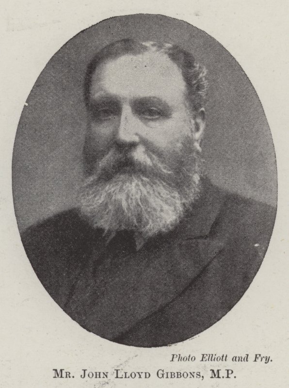 Pan John Lloyd Gibbons, MP autorstwa English Photographer