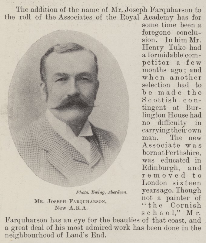 Pan Joseph Farquharson, Nowa ARA autorstwa English Photographer