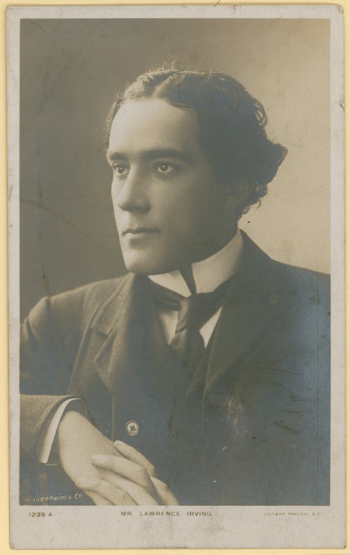 Pan Lawrence Irving, dramaturg autorstwa English Photographer