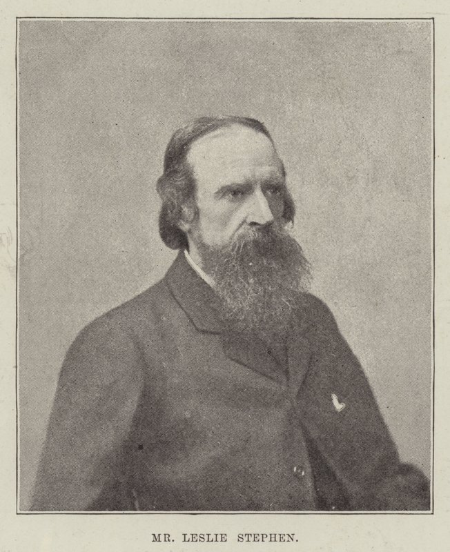 Pan Leslie Stephen autorstwa English Photographer