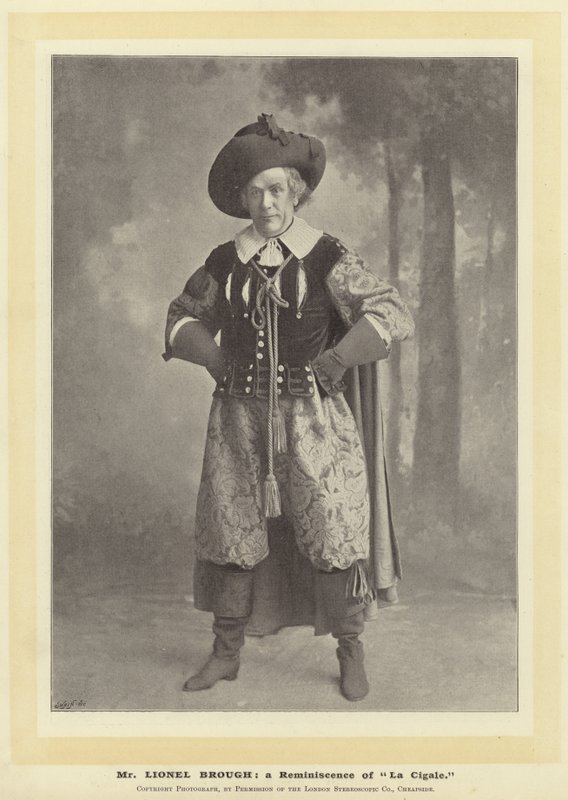 Pan Lionel Brough: wspomnienie La Cigale autorstwa English Photographer