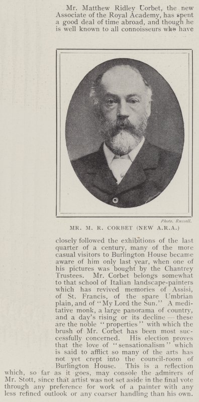 Pan R. Corbett, Nowa ERA autorstwa English Photographer