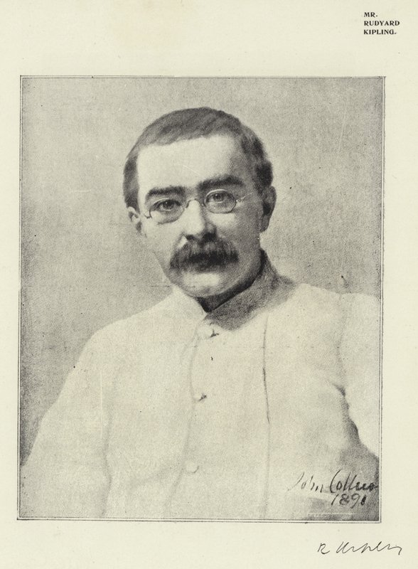 Pan Rudyard Kipling autorstwa English Photographer