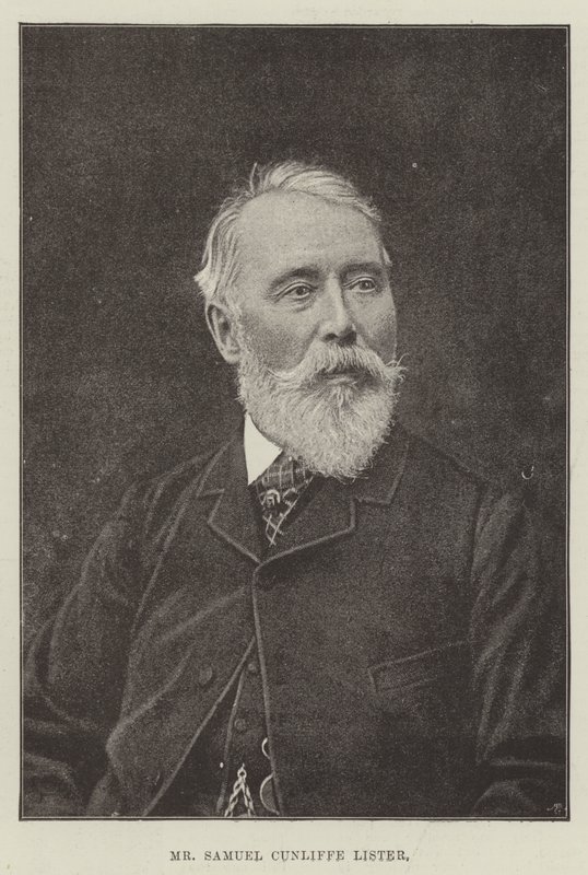 Pan Samuel Cunliffe Lister autorstwa English Photographer