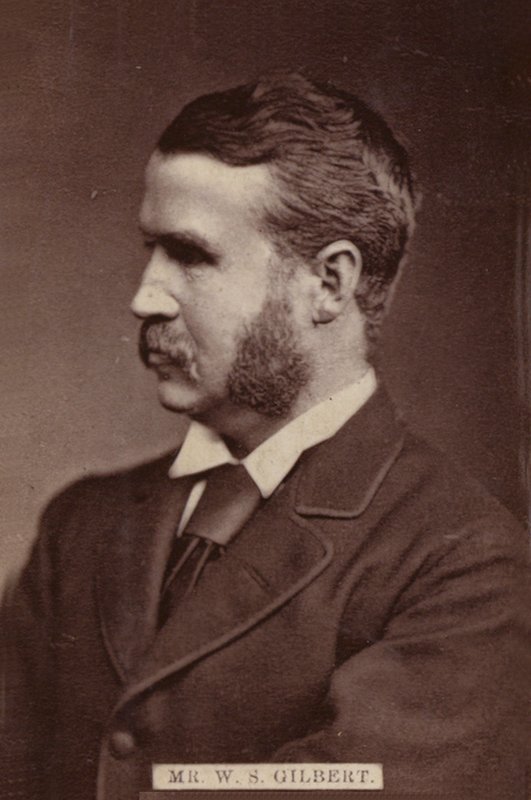 Pan W. S. Gilbert autorstwa English Photographer