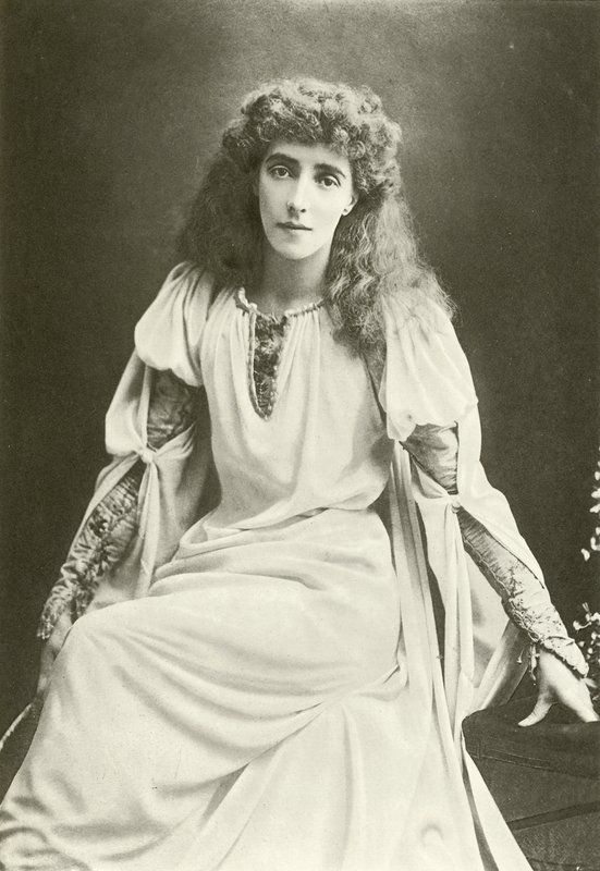 Pani Beerbohm Drzewo jako Ofelia (wklęsłodruk) autorstwa English Photographer