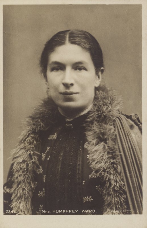 Pani Humphry Ward (1851-1920), angielska powieściopisarka autorstwa English Photographer