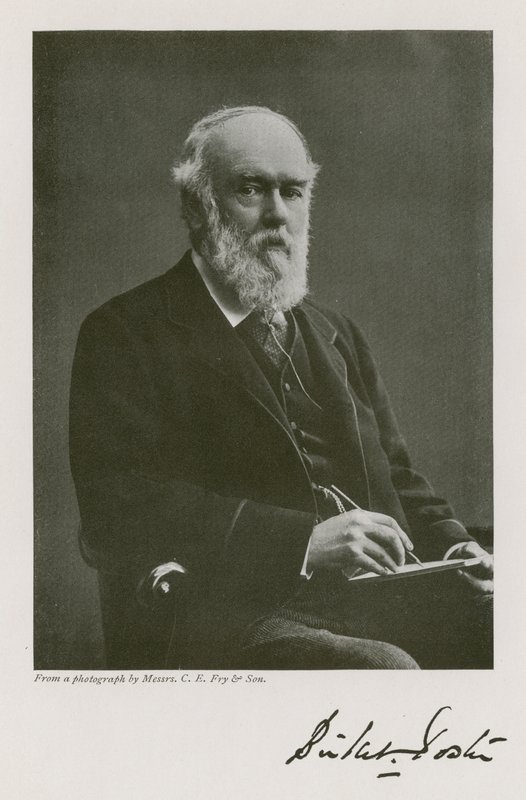 Myles Birket Foster, angielski artysta (zdjęcie czarno-białe) autorstwa English Photographer