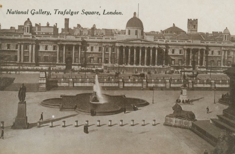 Galeria Narodowa, Trafalgar Square autorstwa English Photographer