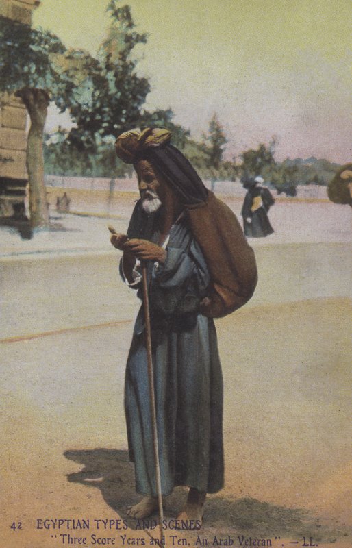 Stary Arab, Egipt (zdjęcie kolorowe) autorstwa English Photographer