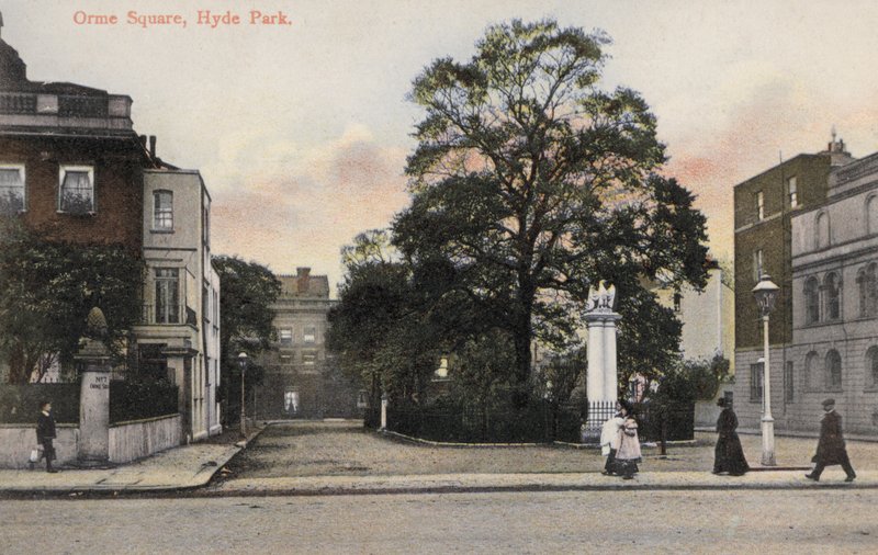 Orme Square, Hyde Park, Londyn (zdjęcie) autorstwa English Photographer