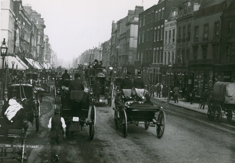 Oxford Street, Londyn autorstwa English Photographer