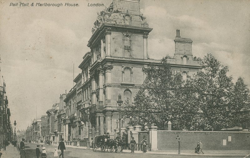 Pall Mall i Marlborough House autorstwa English Photographer