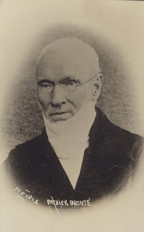 Patrick Bronte (1777-1861), urodzony w Irlandii angielski wikary i poeta autorstwa English Photographer