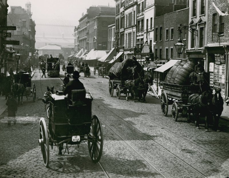 Pentonville Road, Londyn autorstwa English Photographer