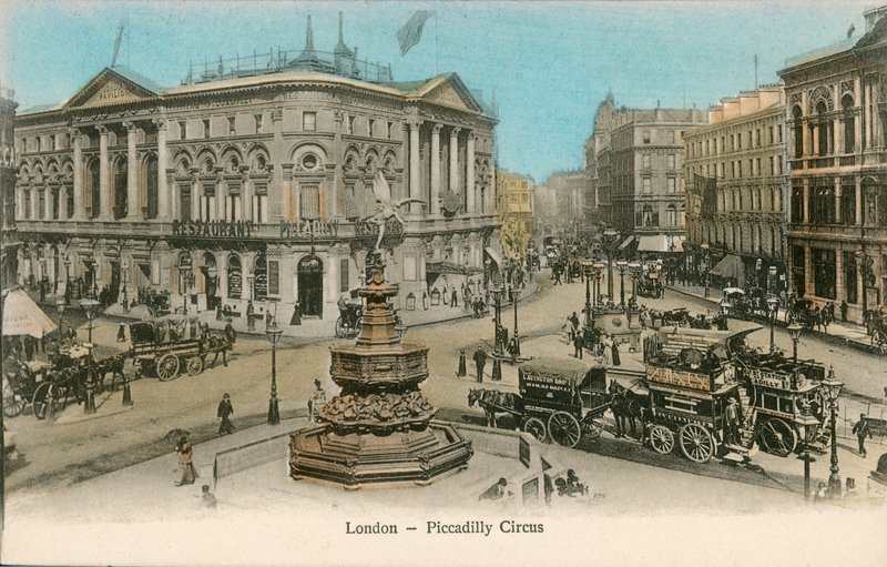 Piccadilly Circus, Londyn autorstwa English Photographer