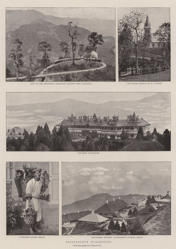 Malownicze Darjeeling autorstwa English Photographer