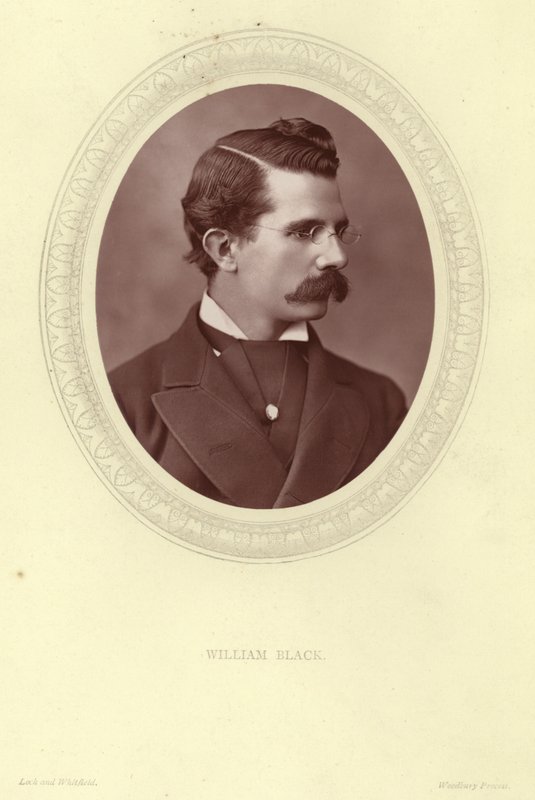 Portret Williama Blacka autorstwa English Photographer