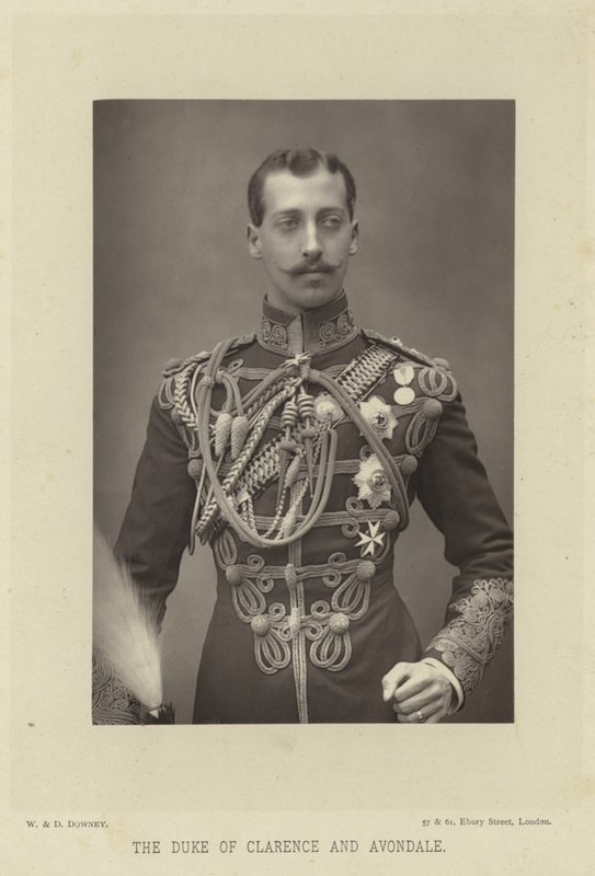 Książę Albert Victor, książę Clarence i Avondale autorstwa English Photographer